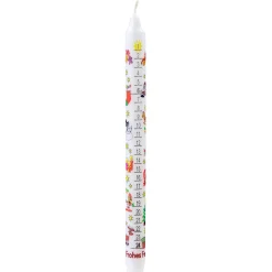 Advent Calendar Candle White