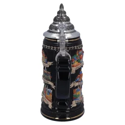 Beer Stein With Tin Lid