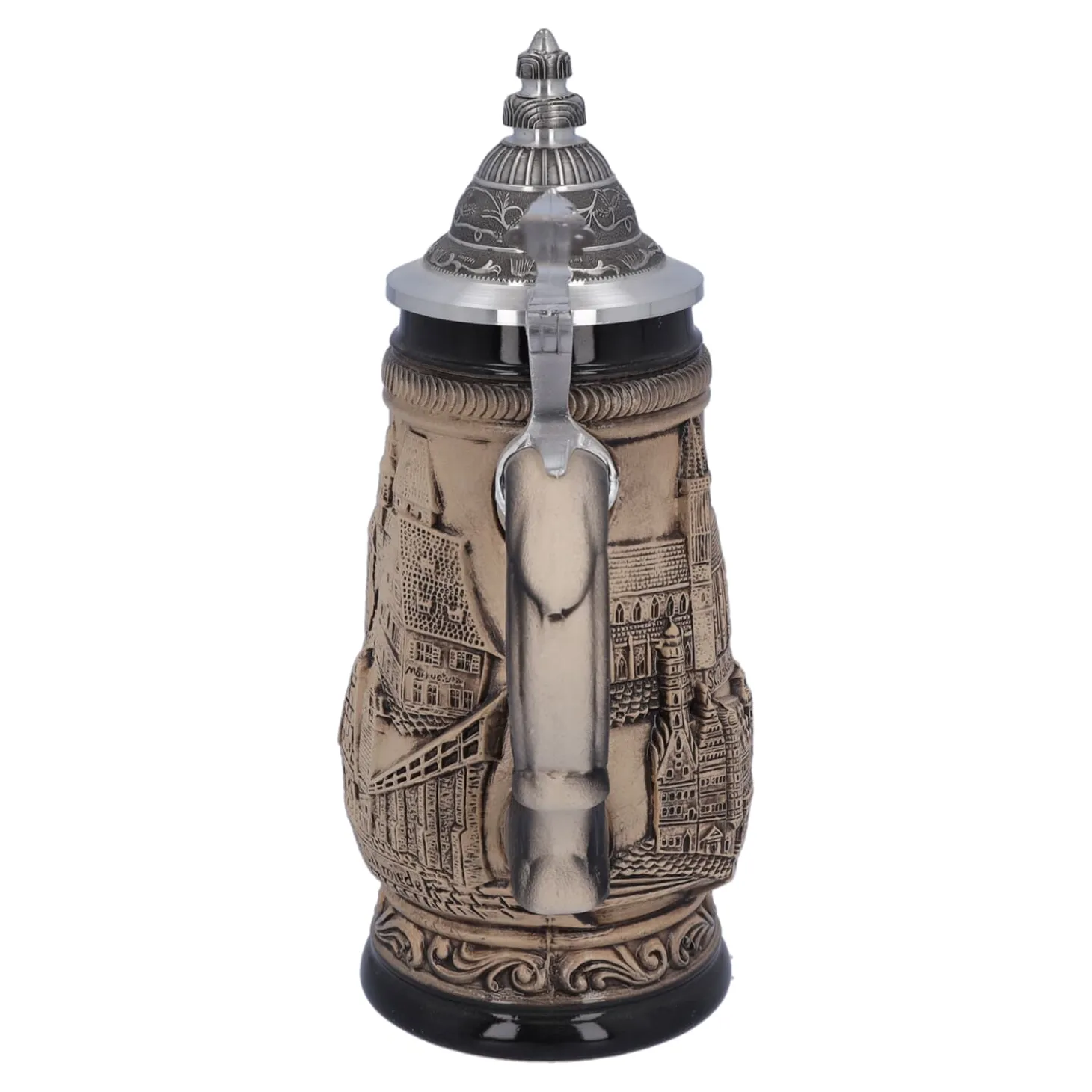 Beer Stein With Tin Lid "Rothenburg", 0.25L