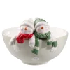 Bowl With Snowmen