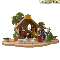 Candle Holder "Christmas Manger"