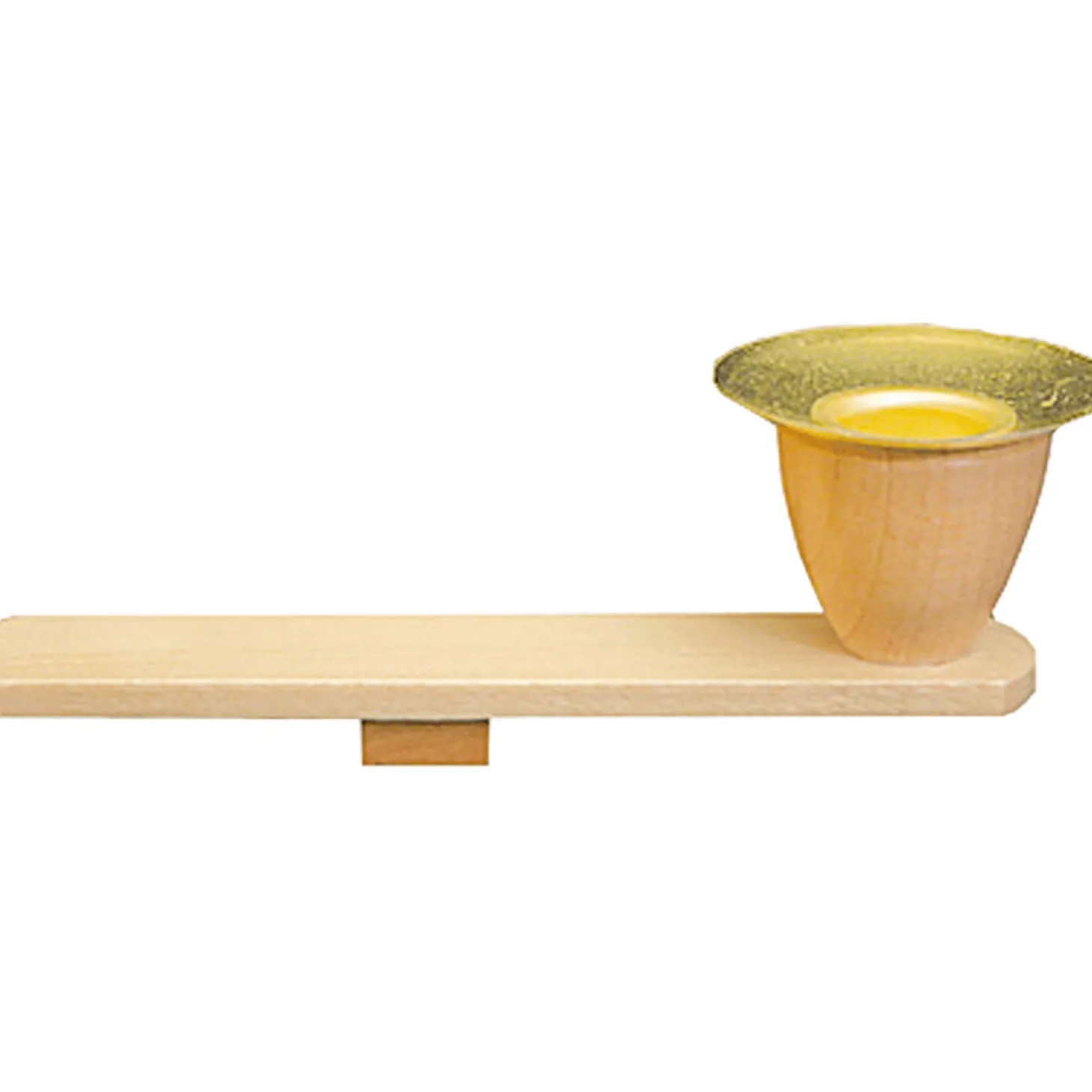 Candleholder, L/H 4L"/1" 107/30 Mm