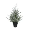 Christmas Tree In A Pot, Snowy, 29.53 Inch