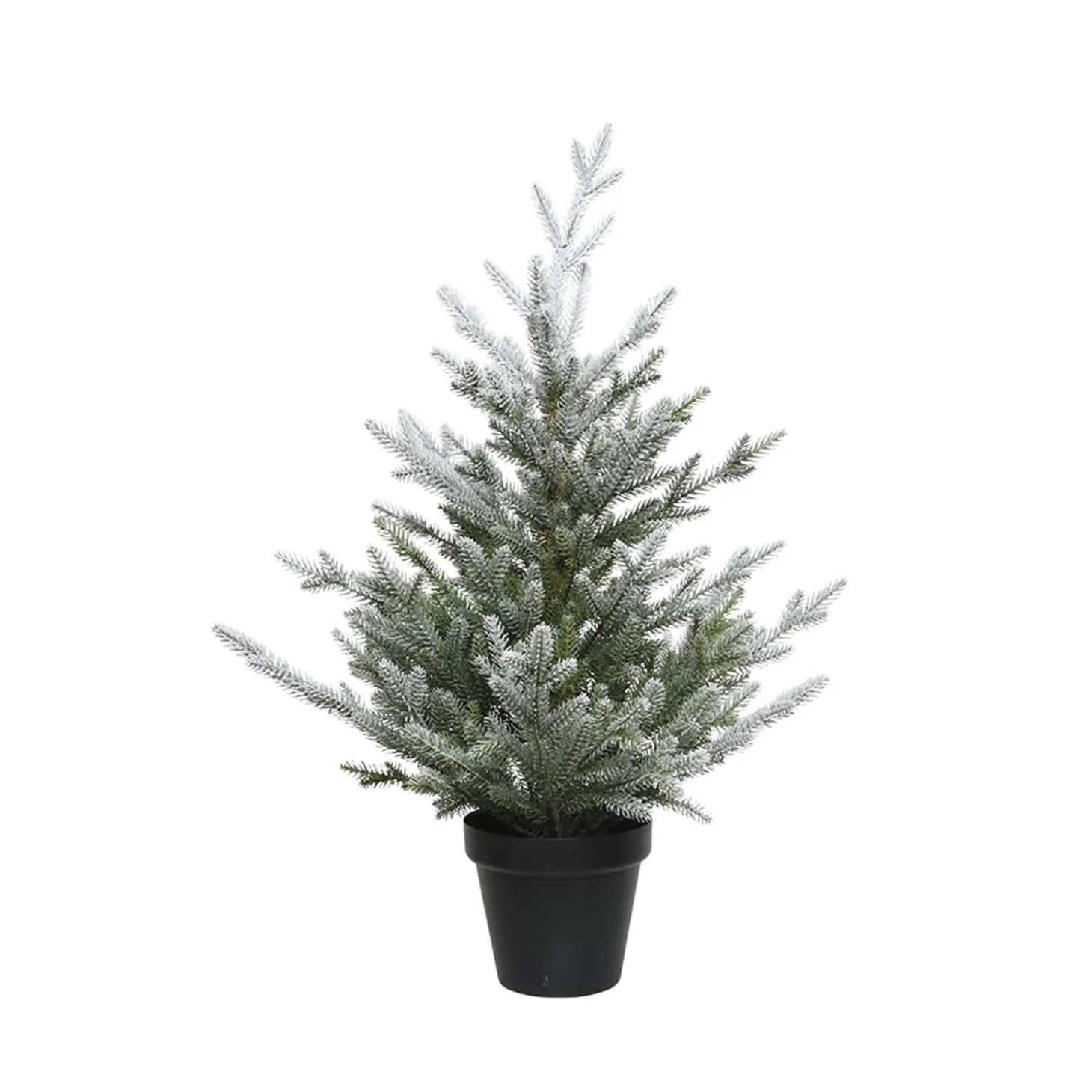 Christmas Tree In A Pot, Snowy, 29.53 Inch