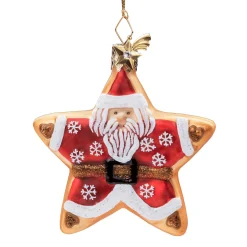 Cookie Star Santa