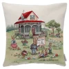 Cushion Cover "Rabbit School"