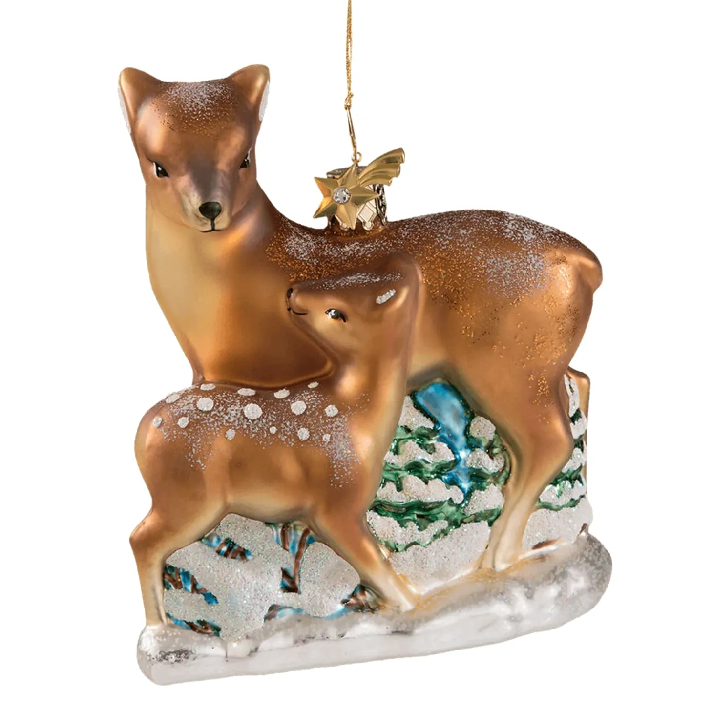 Deer With Fawn