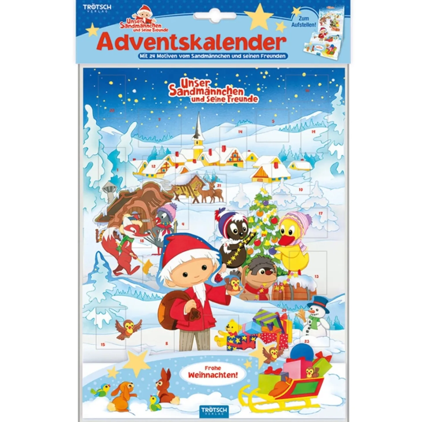 Display Advent Calendar "Sandman"