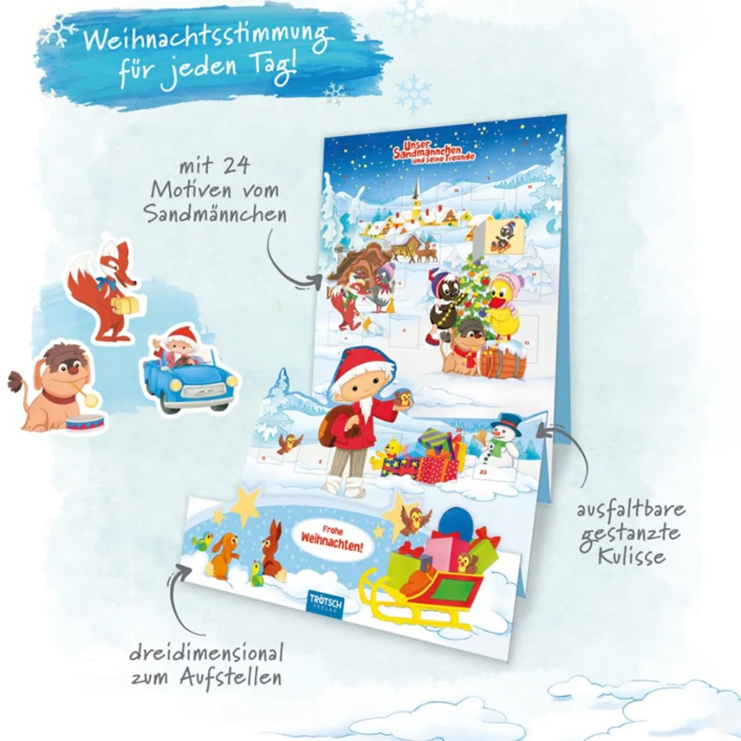 Display Advent Calendar "Sandman"