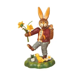Father Rabbit With Narcissus