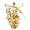 Fir Cone, Gold-Plated