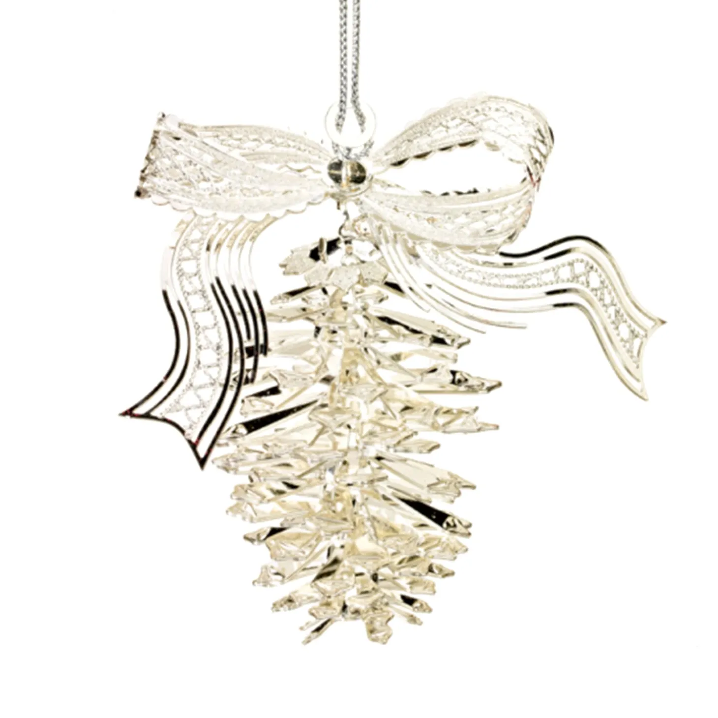 Fir Cone, Silver-Plated