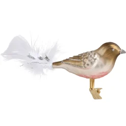 Glass Bird Brown-Silver