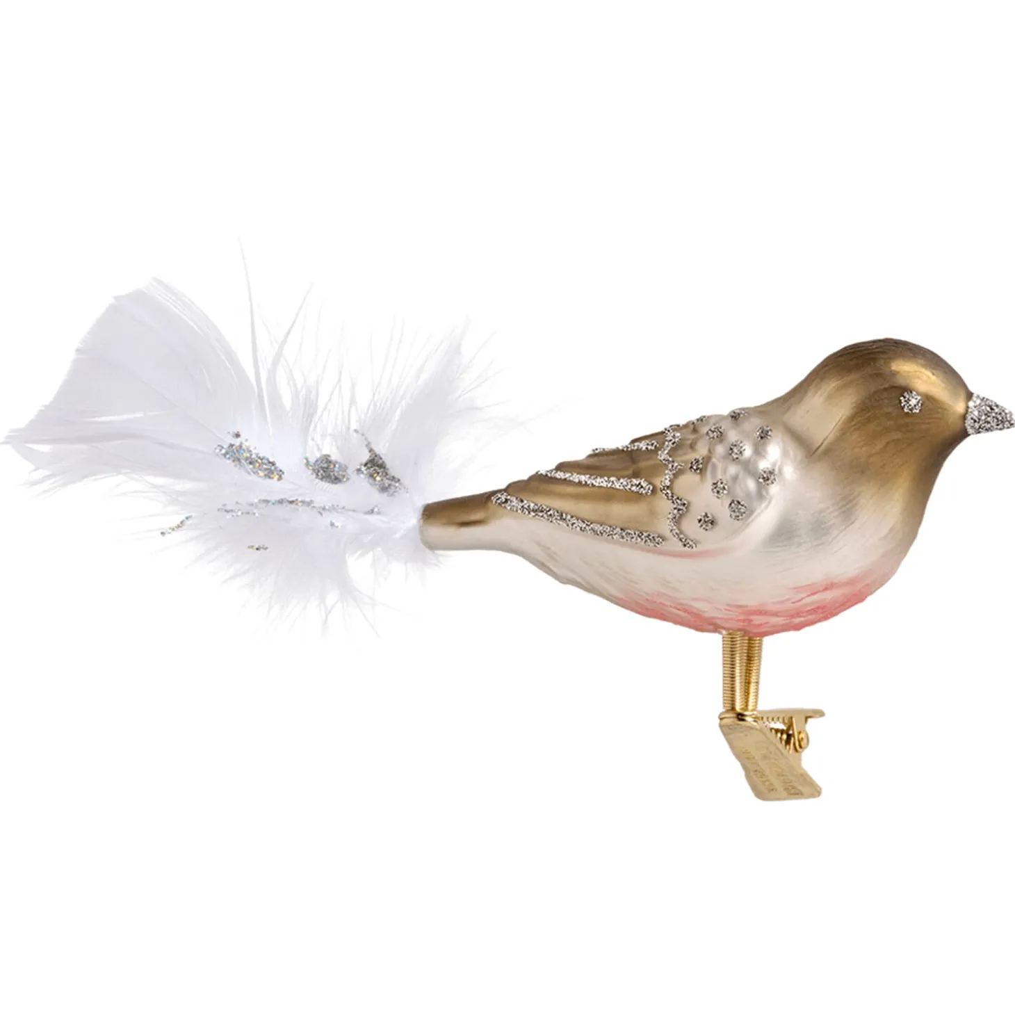 Glass Bird Brown-Silver