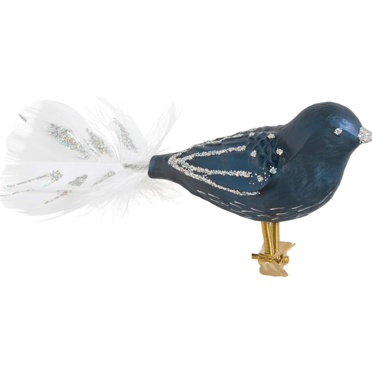 Glass Bird Dark Blue