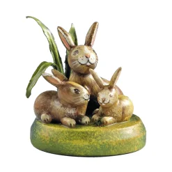 Hare Family Meadow Life