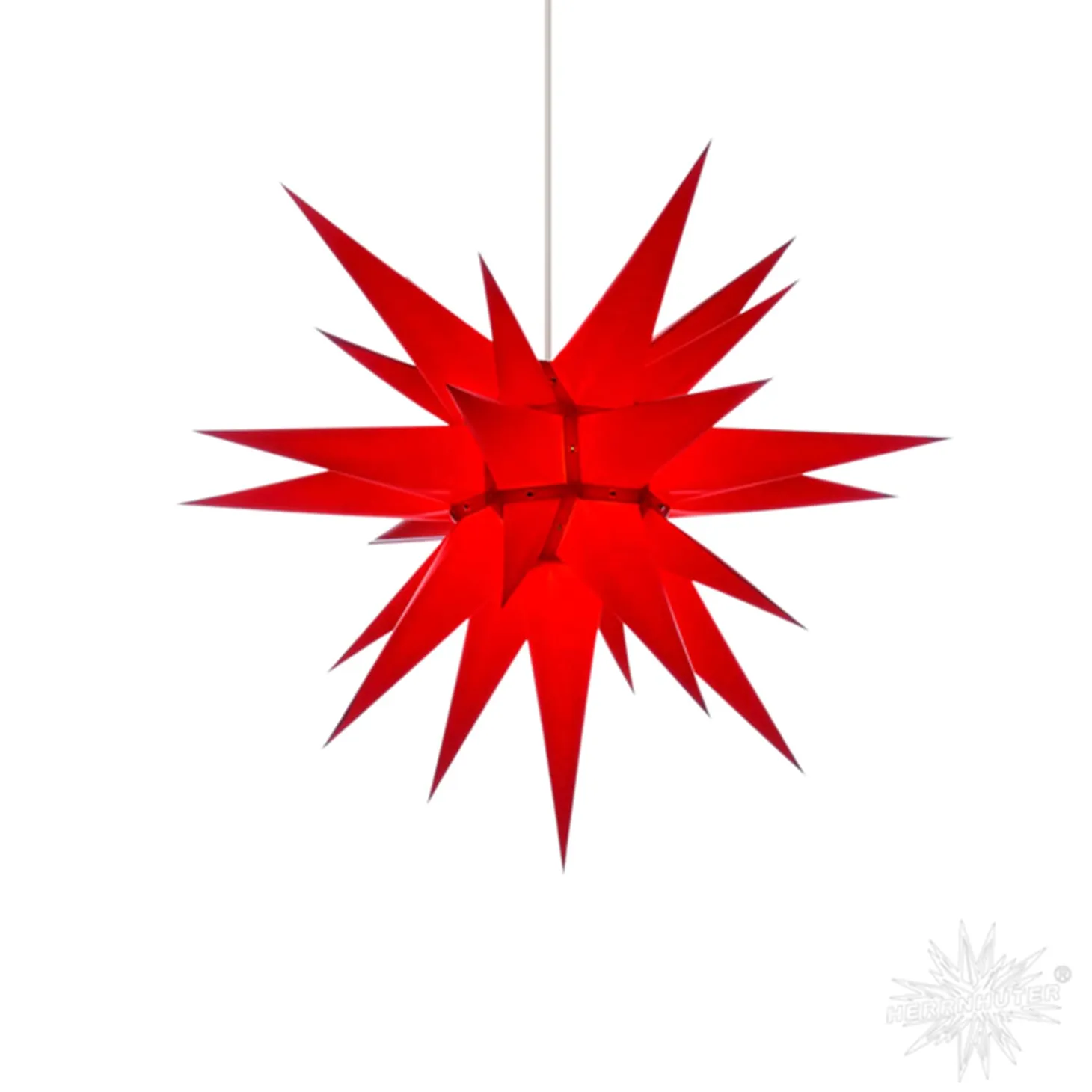 Herrnhuter Paper Star, Red, 23.6Inch