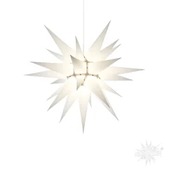 Herrnhuter Paper Star, White, 23.6Inch