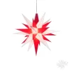 Herrnhuter Star White/Red, 5.12Inch, Plastic