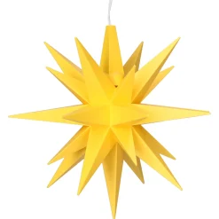 Herrnhuter Star Yellow, 5.12Inch, Plastic