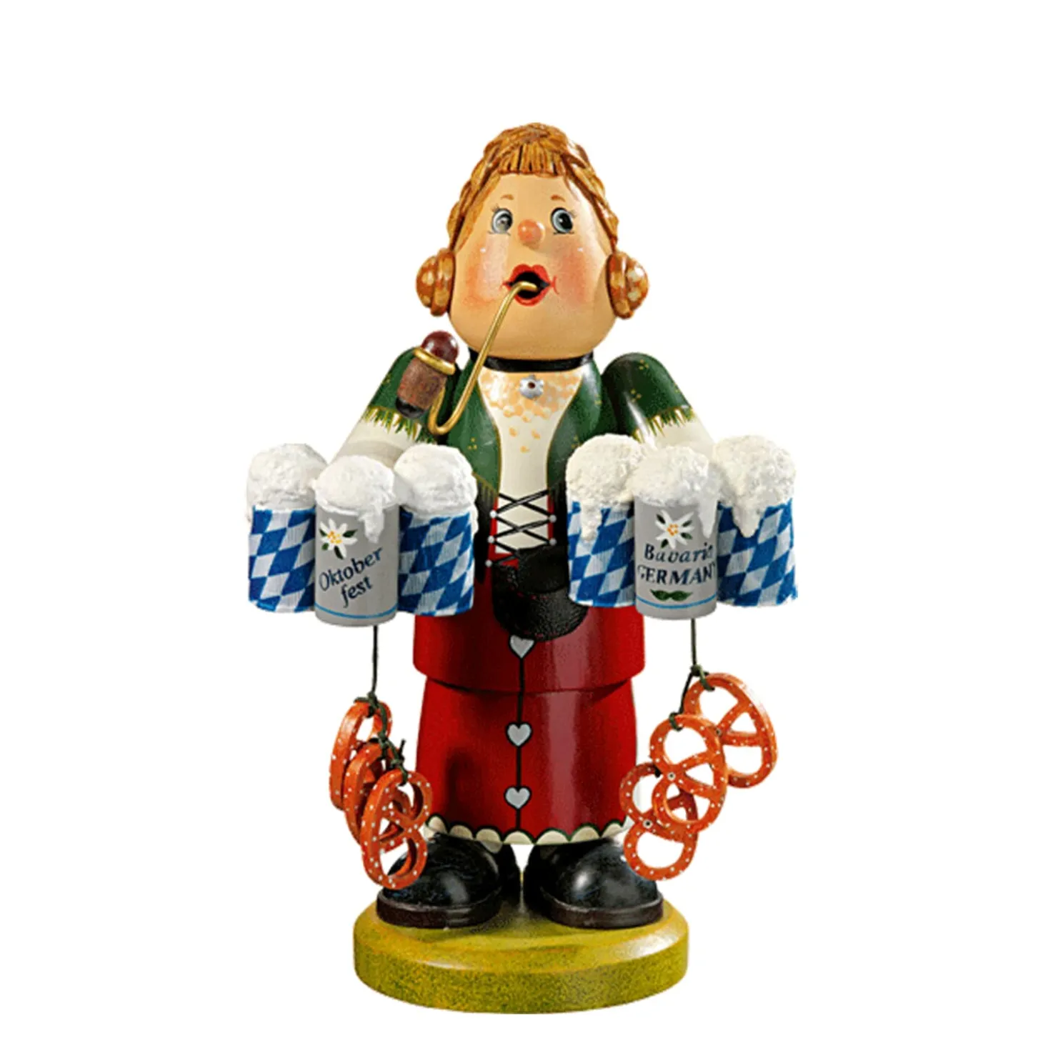 Holzknoddl "Bavarian Waitress", Incense Smoker