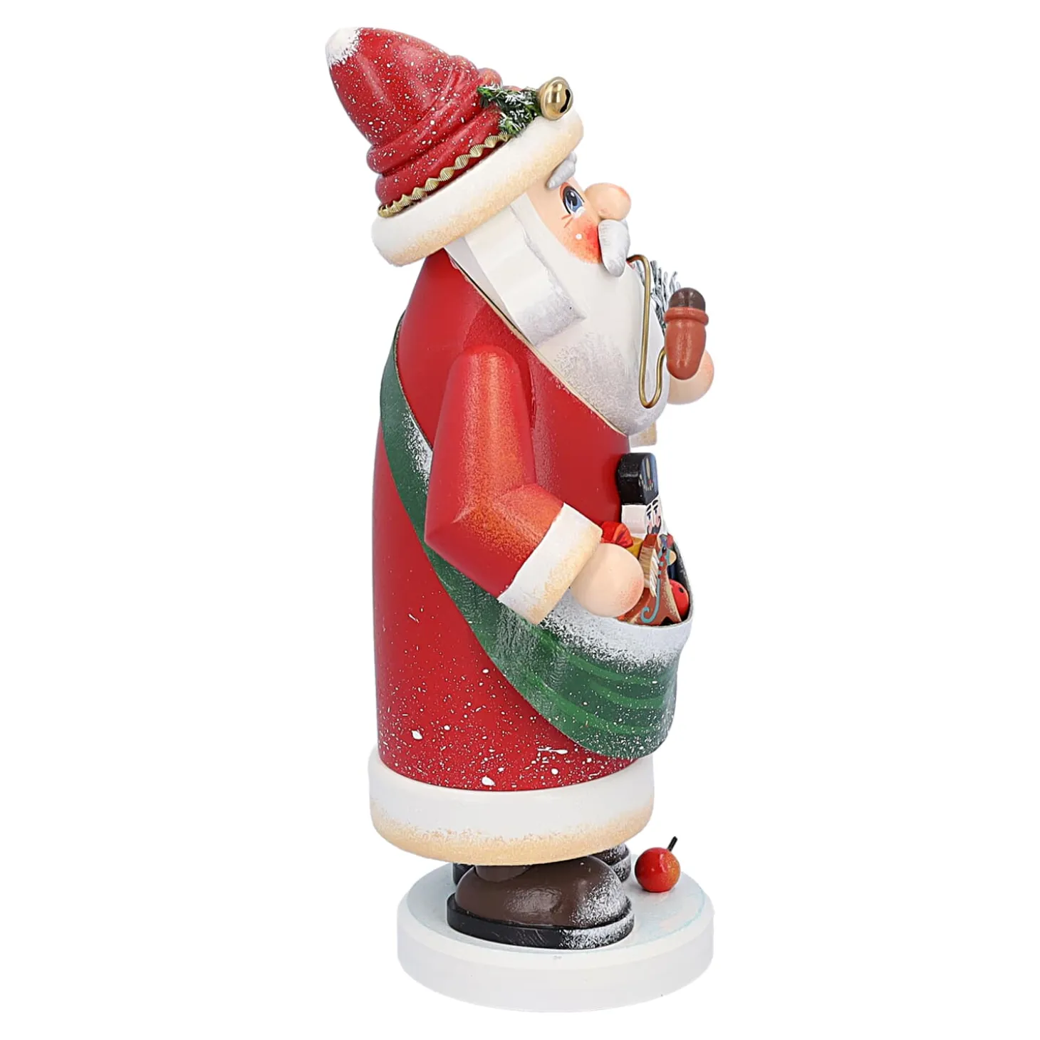 Holzknoddl "Nostalgic Father Christmas", Incense Smoker