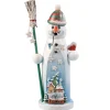 Holzknoddl Snowman "Let It Snow", Incense Smoker