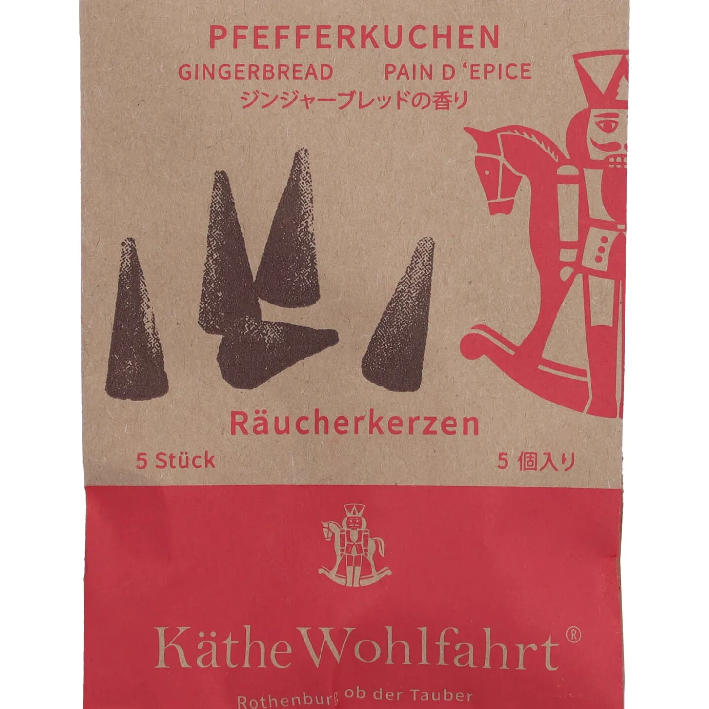 Incense Cones Gingerbread Scent, Big
