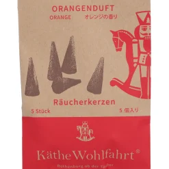 Incense Cones Orange Scent, Big