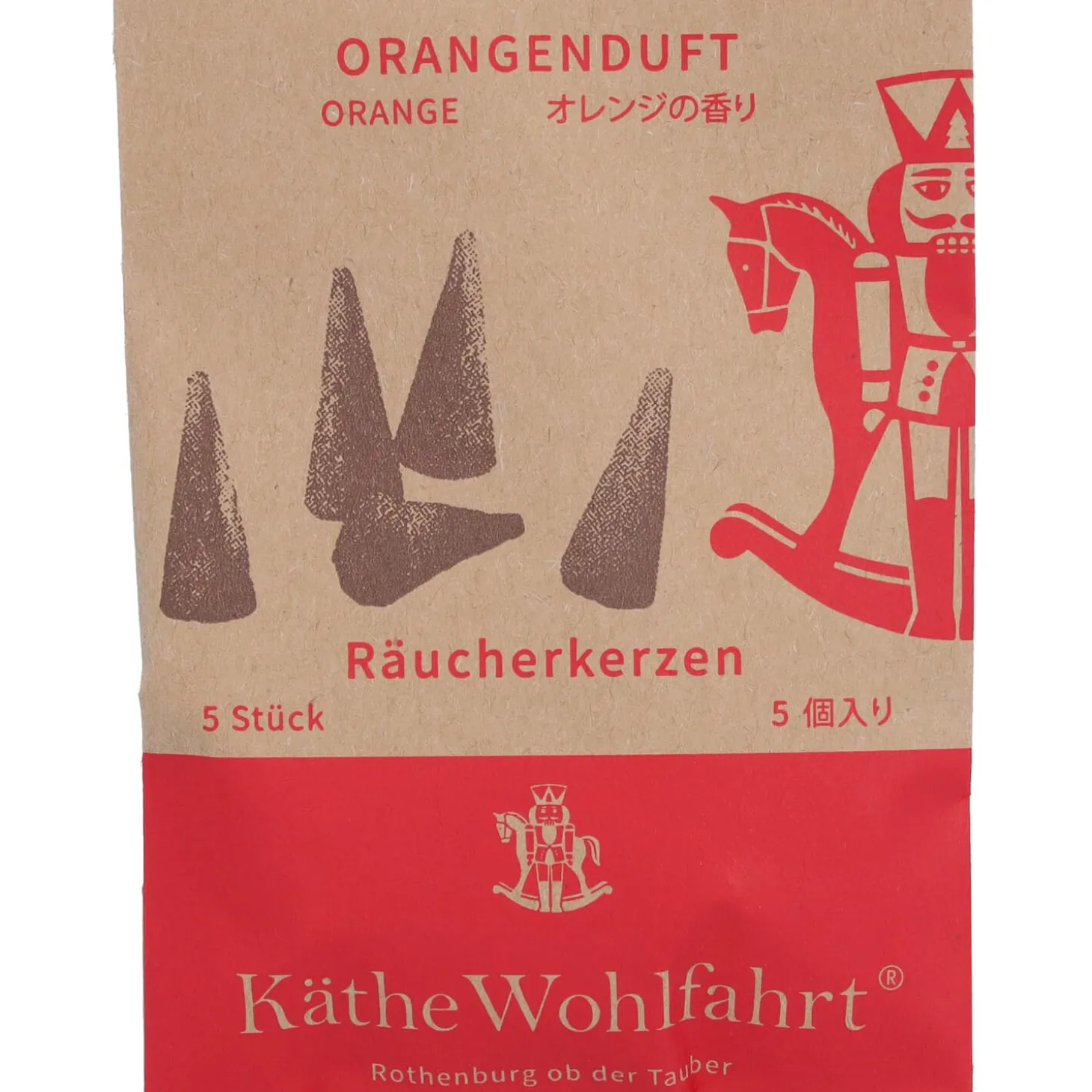 Incense Cones Orange Scent, Big