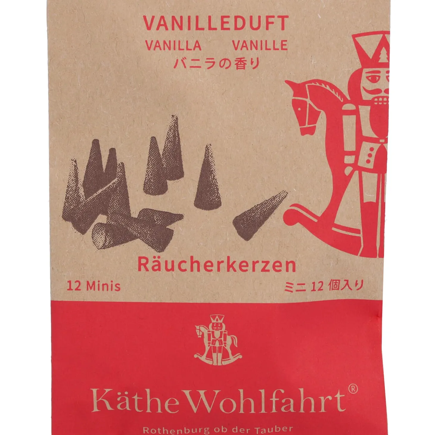 Incense Cones Vanilla Scent, Small