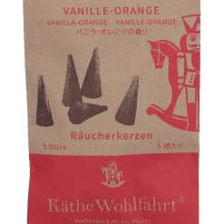 Incense Cones Vanilla-Orange, Big