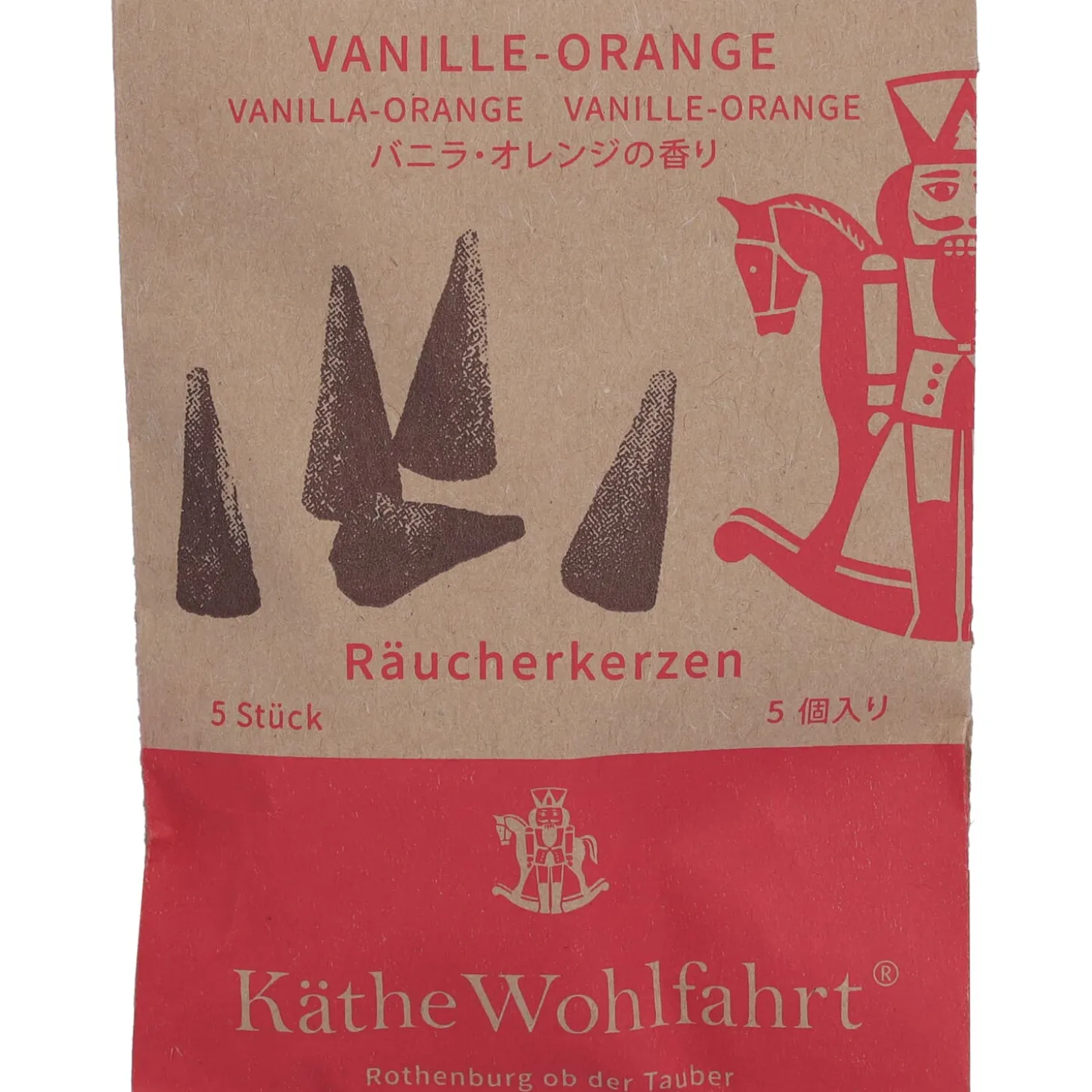Incense Cones Vanilla-Orange, Big