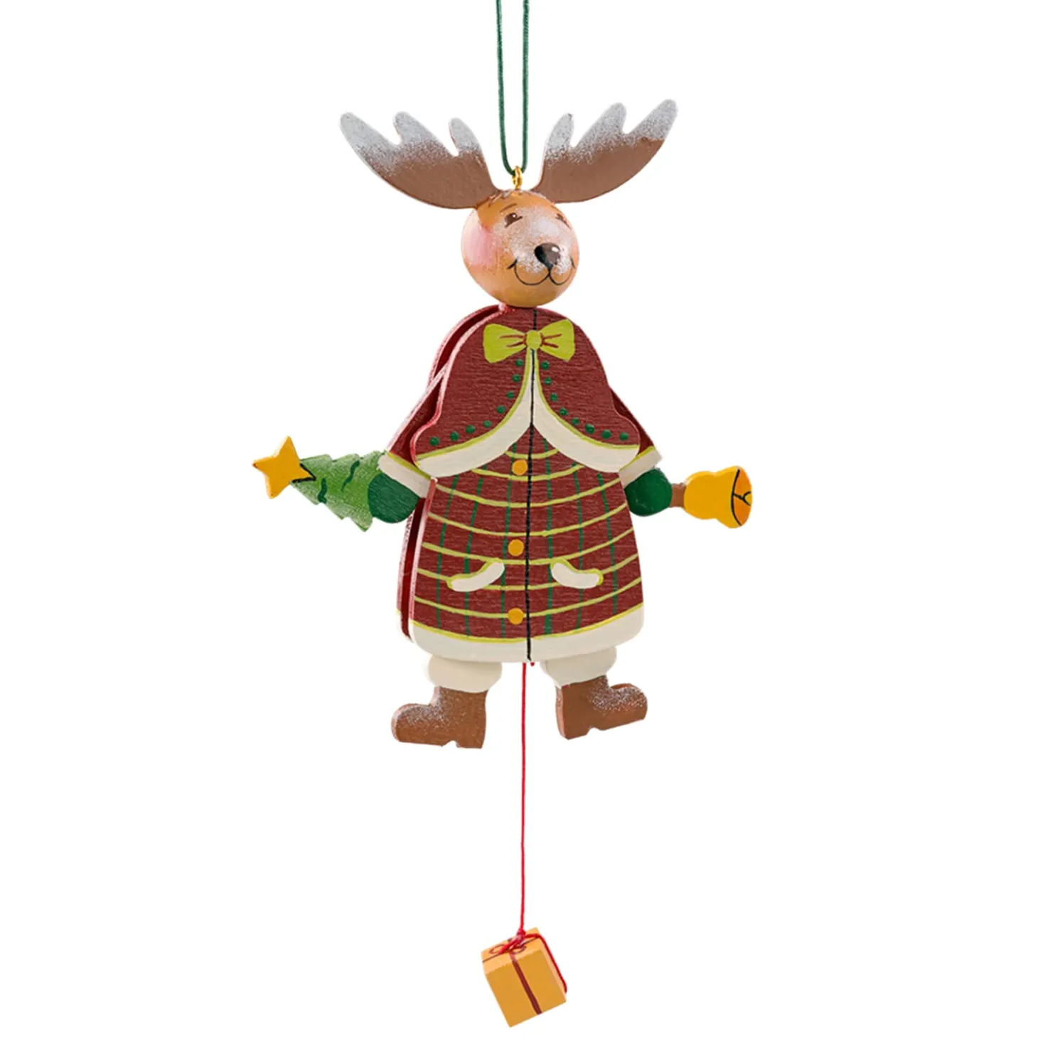 Jumping Jack Christmas Moose