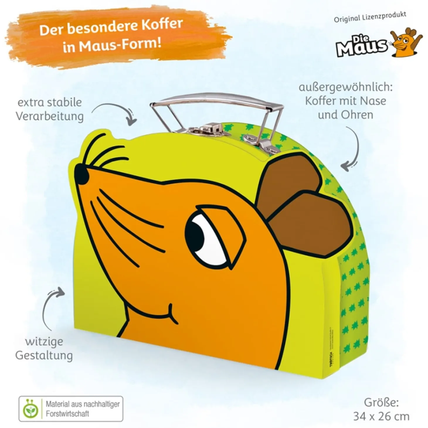 Kids Suitcase "The Mouse"