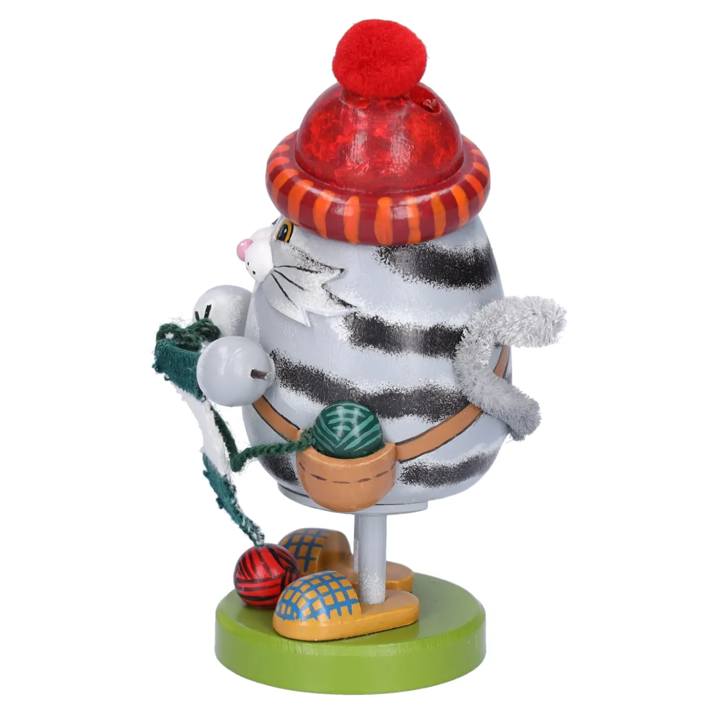 Kitty's Knitting Fun, Smoky