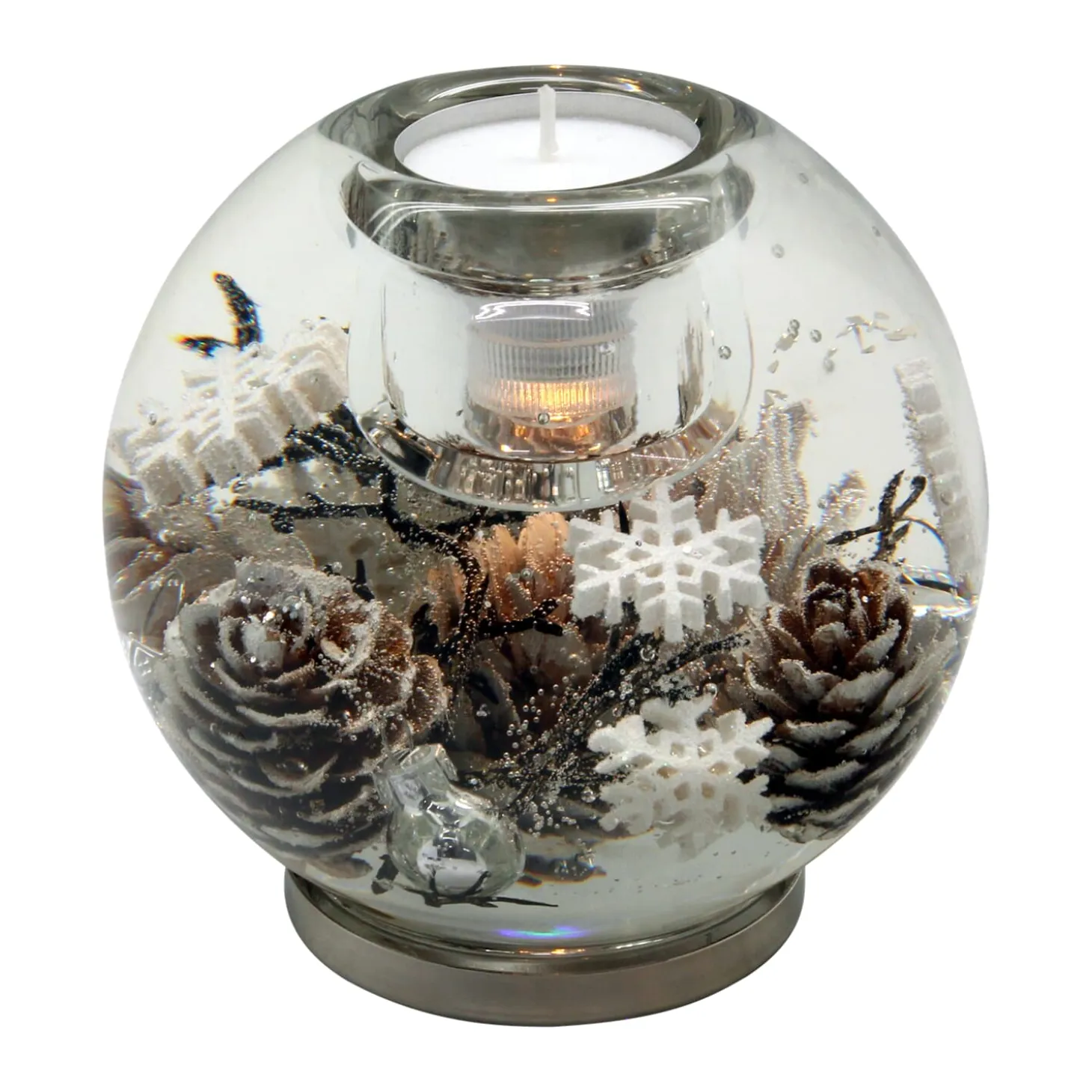 Led Dreamlight "Winter Story" - Candle Holder Mercur Maxi