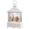 Led Snow Lantern "Happy Snowmen"