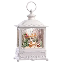 Led Snow Lantern "Santa's Trip"