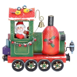 Locomotive With Santa, Smoky