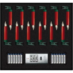 Lumix Superlight Mini 12 Candles Basic Set Red