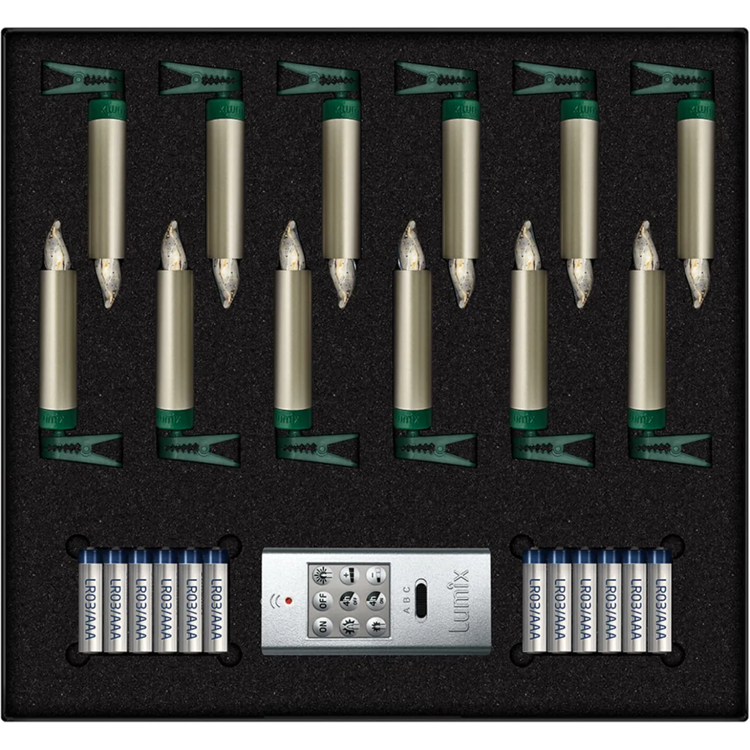 Lumix Superlight Mini 12 Candles Basic Set In Cashmere