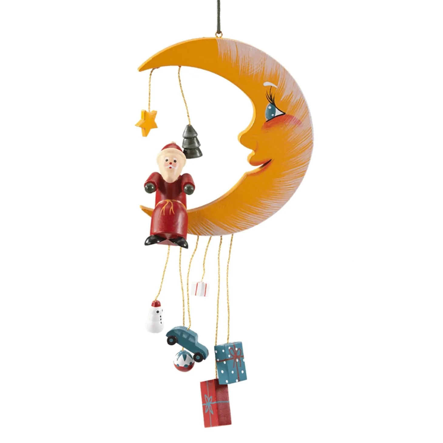Moon With Santa