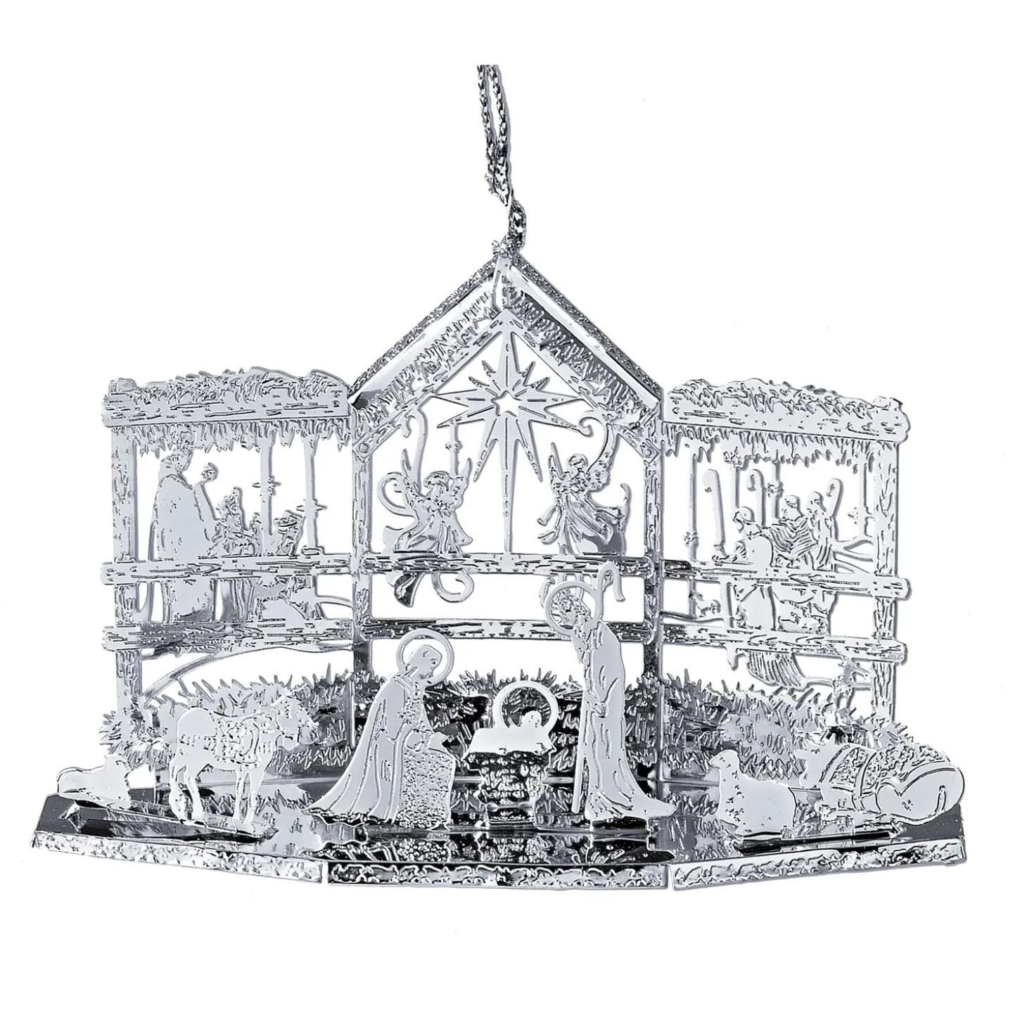 Nativity Scene, Silver