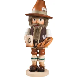 Nutcracker "Bavarian" Natural, 16.5 Inch