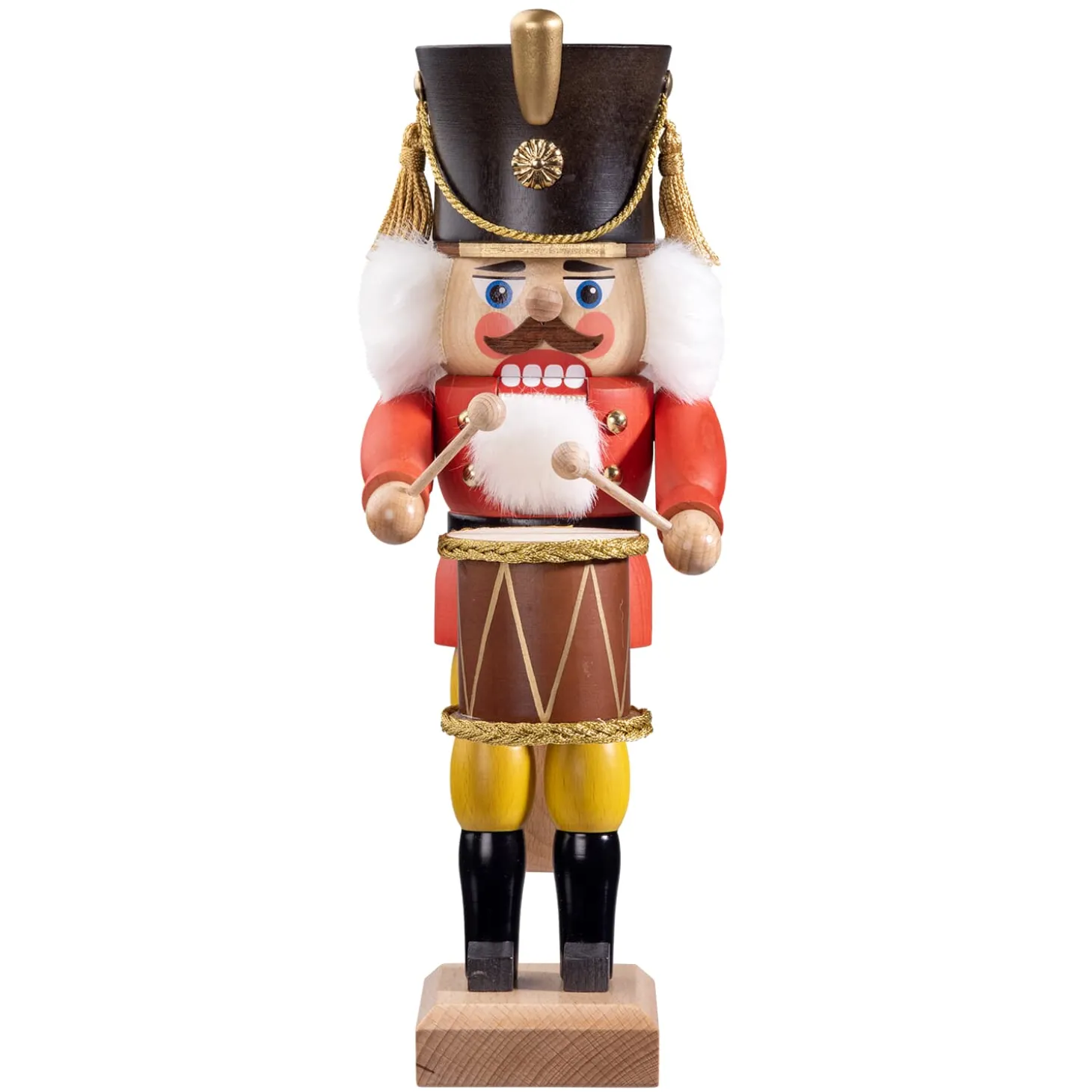 Nutcracker "Drummer", Red, 11.8 Inch