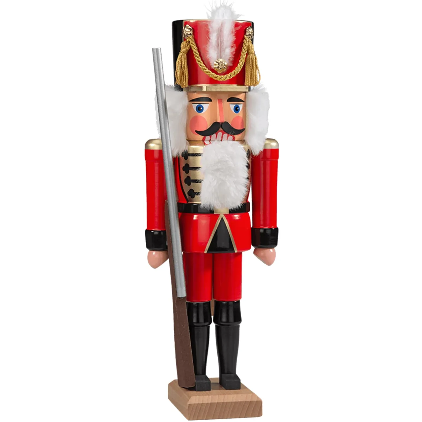 Nutcracker "Hussar" Red, 14.2 Inch