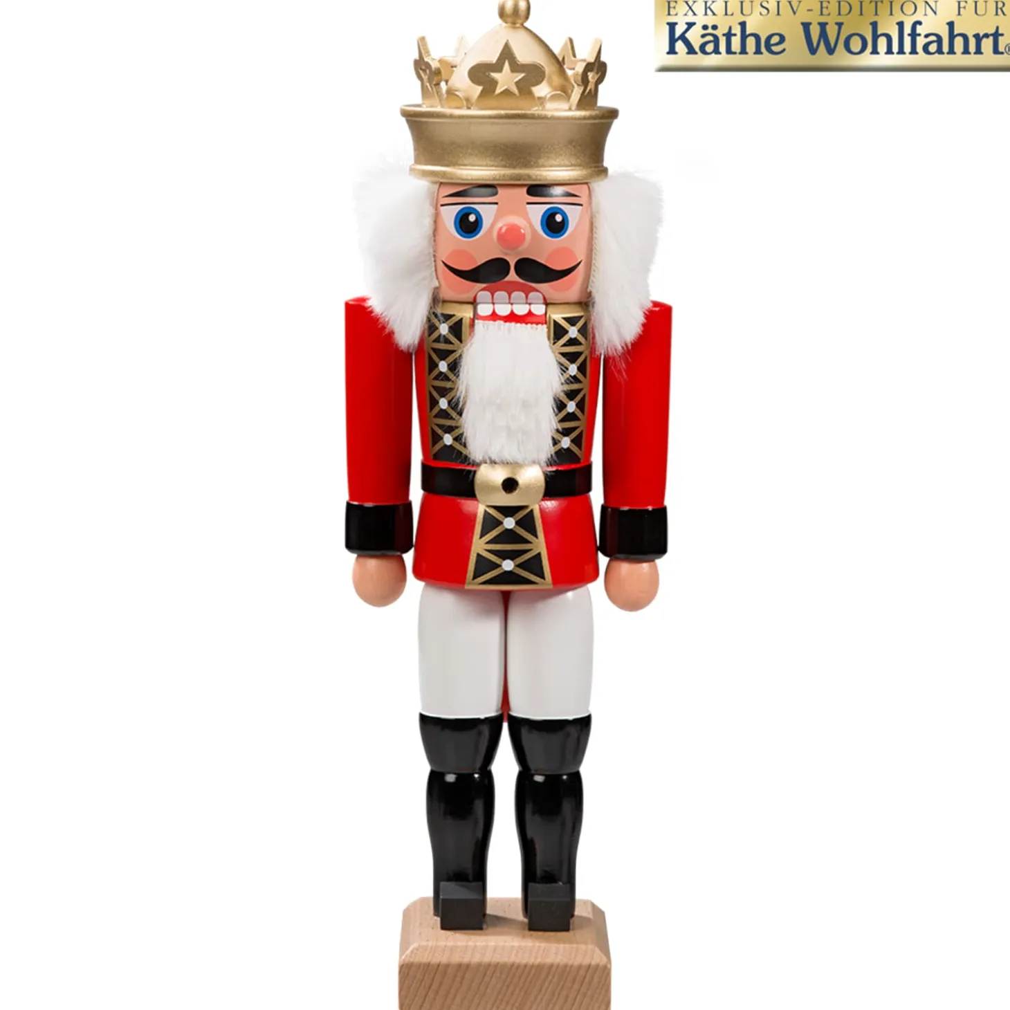 Nutcracker "King" Red, 10.6 Inch