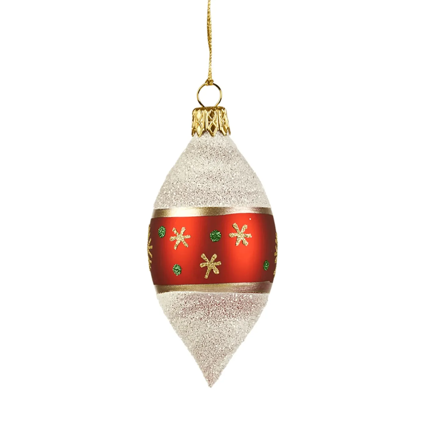 Olive Frosty With Snowflakes