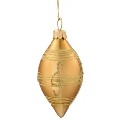 Olive Gold With Musical Notes